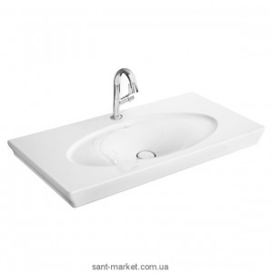 Раковина для ванной подвесная умывальник-столешница Villeroy&Boch коллекция La Belle белая 612411R2