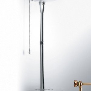 Simas Высокая труба с механизмом слива для бачка  золото R01 Oro 