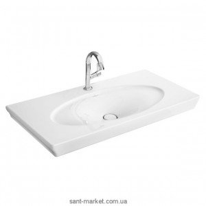 Раковина для ванной подвесная умывальник-столешница Villeroy&Boch коллекция La Belle белая 612411R2