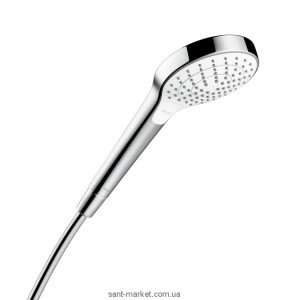 Душова лійка Hansgrohe колекція Croma Select S хром / білий 26802400
