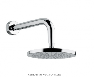 Верхний душ с тропическим душем Bugnatese хром RICCR79121
