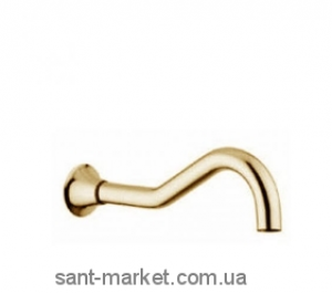 Bugnatese Кронштейн для верхней душевой лейки золото RICDO19128