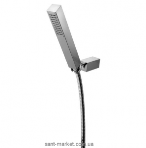 Душевой гарнитур с настенным держателем Bugnatese хром RICCR19710