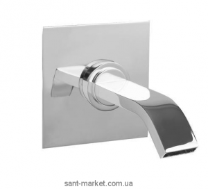Bugnatese Излив из стены 14 см хром RICCR19318