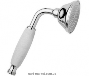 Душевая лейка с ручкой кракелюр Bugnatese хром RICCR19151 craquele