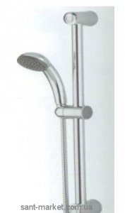 Душовий гарнітур зі штангою Bugnatese хром CR2520