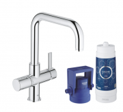 Набор смеситель для кухни с фильтром Grohe Blue однорычажный 31299001
