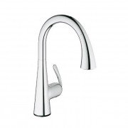 Смеситель для кухни с выдвижной лейкой сенсорный Grohe Zedra Touch однорычажный 30219001