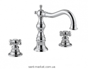 Смеситель для раковины двухвентильный Bugnatese коллекция Arcadia бронза ARCBR8312