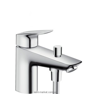 Смеситель для ванны однорычажный Hansgrohe коллекция Logis хром 71312000
