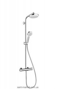 Hansgrohe Душова система Crometta 160 1jet Showerpipe EcoSmart 9 л / хв 27265400