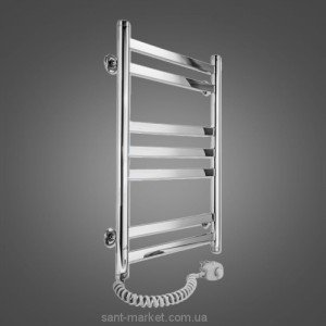 Електричний полотенцесушитель Laris Кватро П7 Е 430x600х35 драбинка хром 73207173
