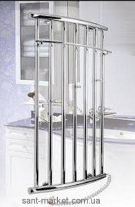 Електричний полотенцесушитель Laris Ларіс П Е 500x900х30 дизайнерський хром 73207195