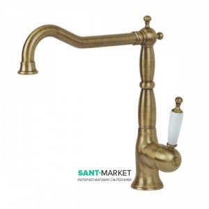 Смеситель для кухни Bugnatese Oxford однорычажный ретростиль бронза OXBR6382