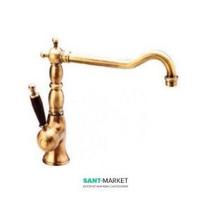 Змішувач для кухні Bugnatese Oxford змішувач ретростиль бронза OXBR6382 legno