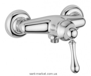 Смеситель для душа настенный однорычажный Bugnatese коллекция Maya хром MAYCR8938