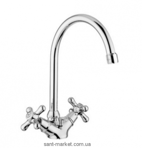 Змішувач для раковини двухвентильний високий Bugnatese колекція Old'800 бронза OLDBR039