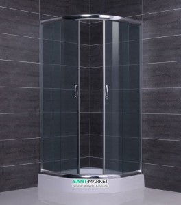 Душова кабіна Eger Balaton 90x90x200 без піддону 599-507 / 1