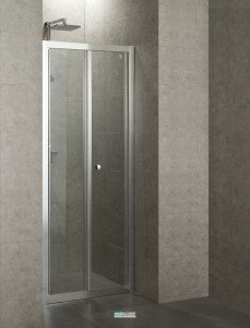 Душові двері в нішу Eger скляна розкладна 90х185 599-163-90