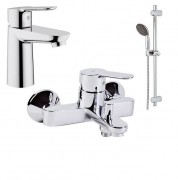 Grohe Набір змішувачів для ванни BauEdge 123265S