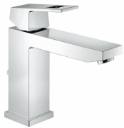 Змішувач для раковини одноважеля з донним клапаном Grohe колекція Eurocube хром 23445000
