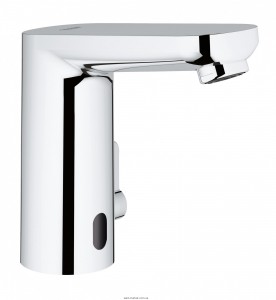 Смеситель для раковины электронный сенсорный Grohe Eurosmart Cosmopolitan E хром 36325001