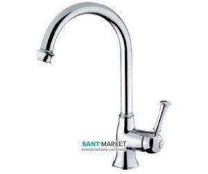 Смеситель для кухни Bugnatese Denver однорычажный ретростиль хром DENCR6481