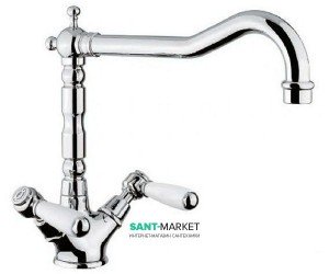 Змішувач для кухні Bugnatese Revival двухвентильний ретростиль REVCR451U