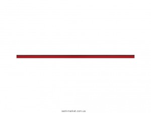 Opoczno Фриз Black&White GLASS RED BORDER NEW 2x50