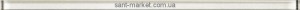 Opoczno Фриз GLASS WHITE BORDER 2x60
