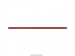 Opoczno Фриз Black & White GLASS RED BORDER NEW 2x50