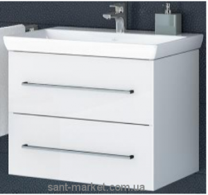 Тумба під раковину Villeroy & Boch Avento підвісна квадратна 56.7х44.7х52 білий глянець A88900B4