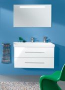 Тумба под раковину Villeroy&Boch Avento подвесная 76х44.7х52 белый глянец A89100B4