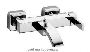 Змішувач одинважільний для ванни з коротким виливом Bugnatese колекція Inside хром INSCR9208