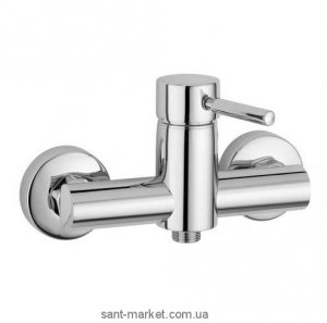 Змішувач для душу настінний змішувач Bugnatese колекція Kobuk хром KOBCR2238