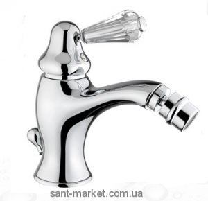 Bugnatese Змішувач Maya для біде Монок-й зі Сваровські бронза MAYBR8923 kristal