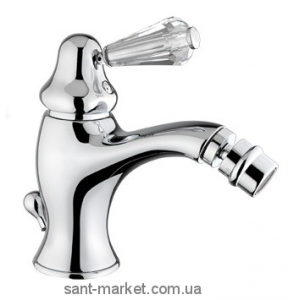 Bugnatese Змішувач Maya для біде Монок-й зі Сваровські золото MAYDO8923 kristal