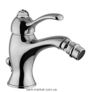 Bugnatese Змішувач Lem для біде Монок-й зі Сваровські хром LEMCR1923 kristal