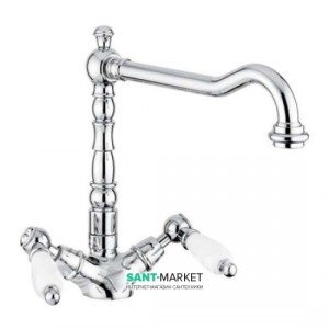 Змішувач для кухні Emmevi Deco Ceramic двухвентильний хром CR121617