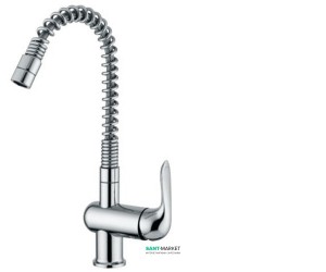 Смеситель для кухни Emmevi Neco однорычажный на гибкой пружине CR91510