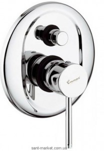 Змішувач прихований (вбудований) EMMEVI колекція Piper хром CR45019