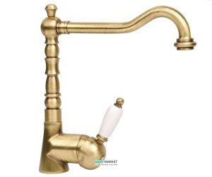 Смеситель для кухни Emmevi Laguna однорычажный ретростиль бронза BR40517A
