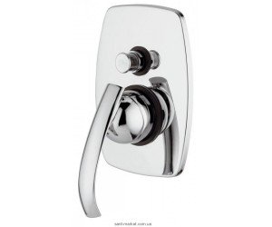 Змішувач прихований (вбудований) EMMEVI колекція Ramses сатин SC72019