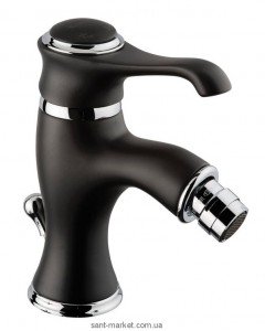 EMMEVI TIFFANY Смеситель для биде хром/белый NEO6004
