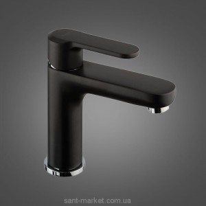 Змішувач для раковини одноважеля EMMEVI колекція Nefer чорний NEO77003