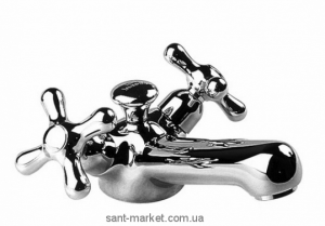 Змішувач для раковини двухвентильний з донним клапаном Ideal Standard Azimuth хром N9000AA