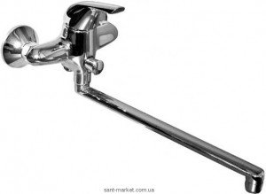 Змішувач одинважільний з довгим виливом Ideal Standard колекція Ceraplan New хром B7566AA