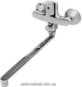 Змішувач одинважільний з довгим виливом Ideal Standard колекція Slimline II хром B8671AA