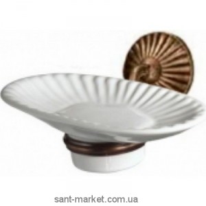 All.pe Opal Мыльница керамическая с настенным креплением бронза BR OP107