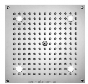 Верхний душ встраиваемый в потолок с подсветко BOSSINI коллекция Dream Cube Light хром H37375